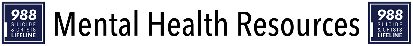 Mental Health Resource Banner